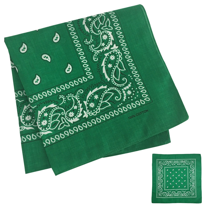 Cotton Bandana Supplier - OEM Wholesale Printed Square Cowboy Scarf
