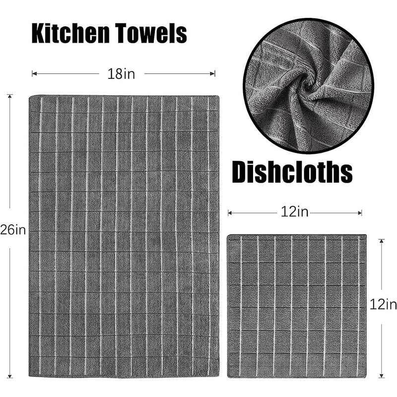 Microfiber Towel Factory - OEM Wholesale Quick-Dry Lint-Free Dishcloths