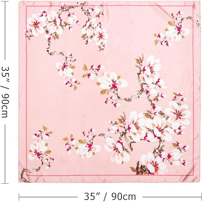 Satin Scarf Manufacturer - OEM Lightweight Silk Hair Wrap for Sleeping