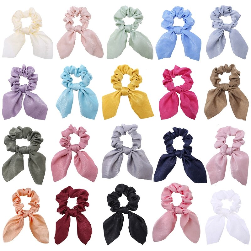Bunny Scrunchies Factory - OEM Women's Satin Ear Hair Accessories