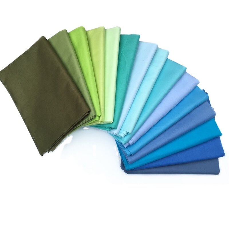 Solid Fabric Factory - OEM 50pcs Plain Color Cotton Sewing Squares