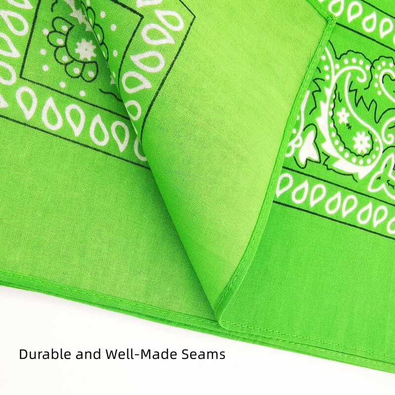 Paisley Bandana Manufacturer - OEM High Thread Count Soft Square Scarf