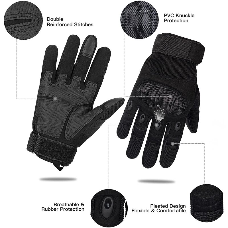 Tactical Gloves Factory - OEM Men's Outdoor Sand-Filled Full Finger Gloves