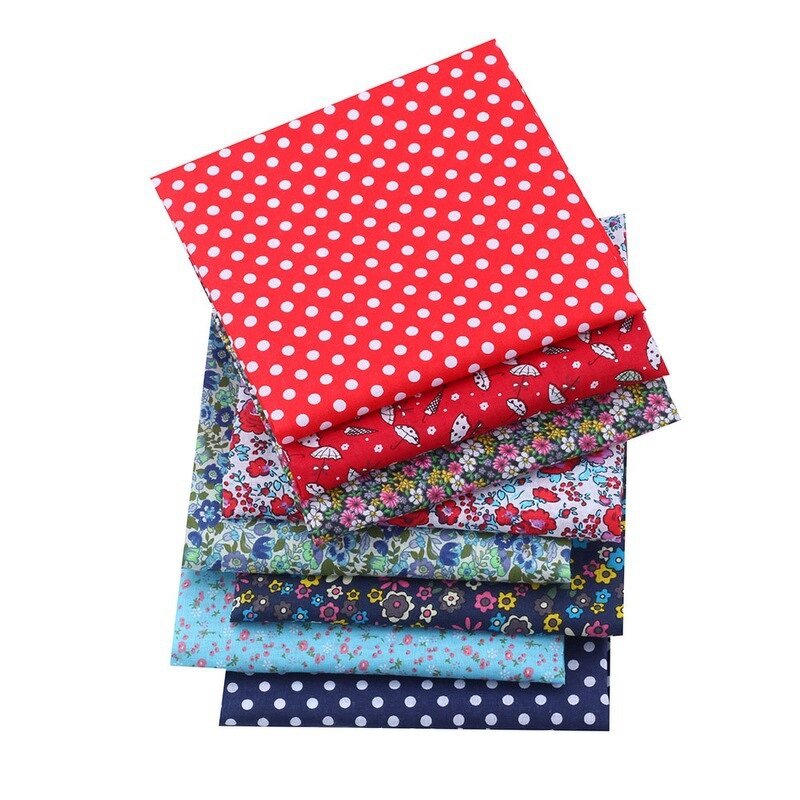 Floral Fabric Factory - OEM 8pcs Cotton Craft Sewing Squares