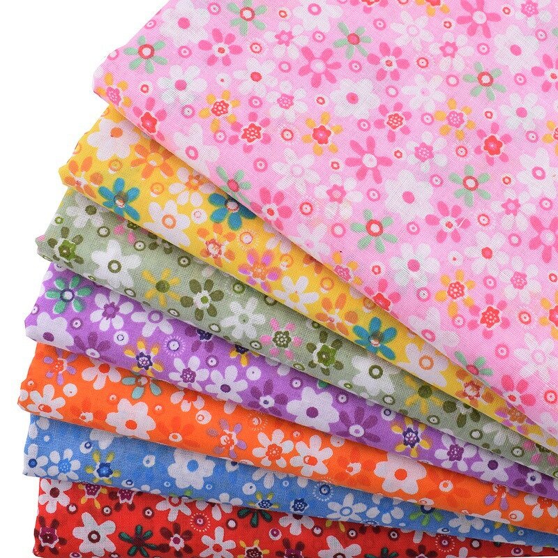 Sunflower Fabric Manufacturer - OEM 7pcs Printed Cotton Quilting Bundles