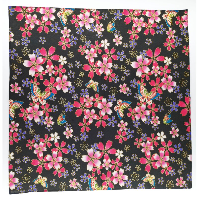 Square Furoshiki Manufacturer - OEM 19 Inch Cotton Food Wrapping Cloth