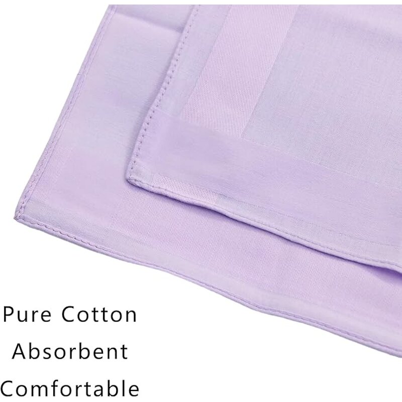 Eco Handkerchief Manufacturer - OEM Bulk Combed Cotton Azo Free Hankies