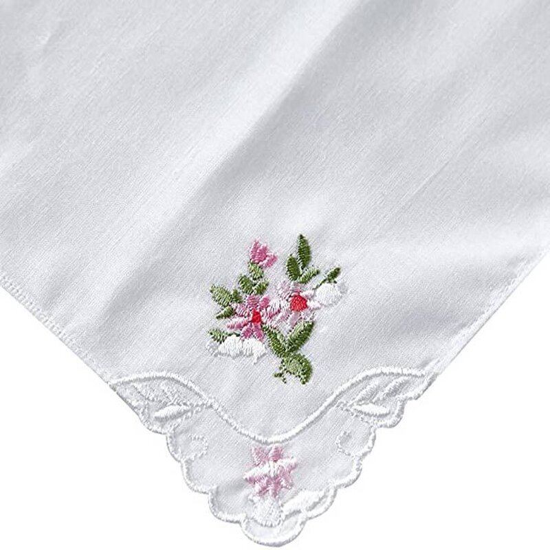 Lace Handkerchief Factory - OEM Custom Embroidered Ladies Hankies