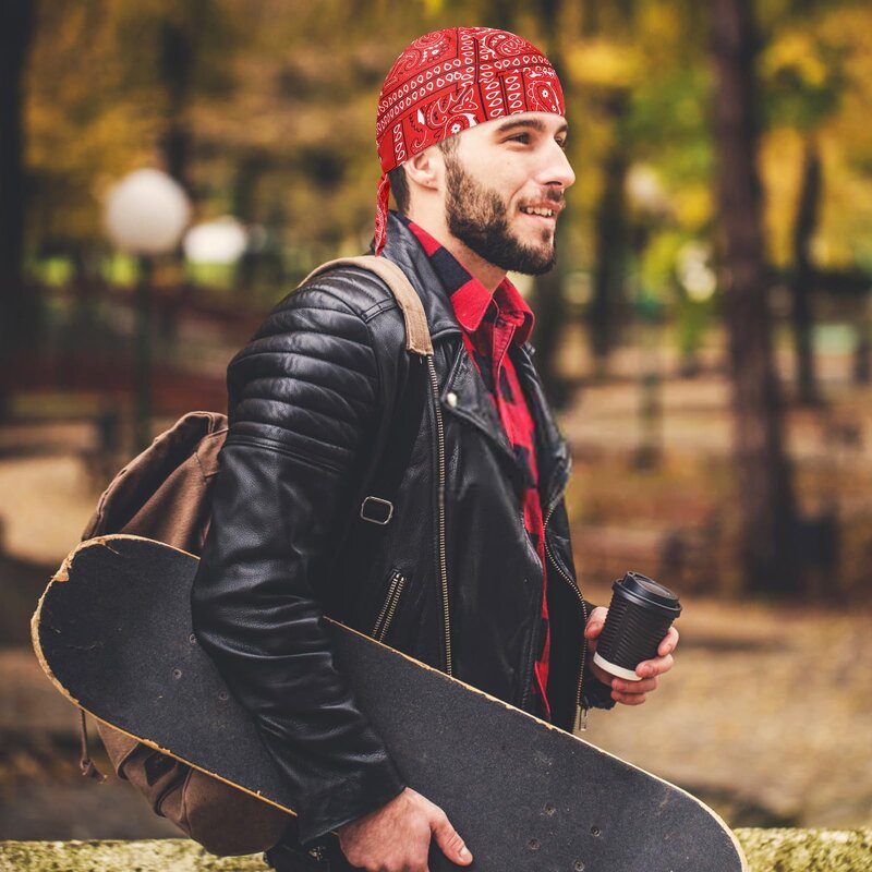 Cooling Durag Factory - OEM Stretchable Spandex Motorcycle Bandana