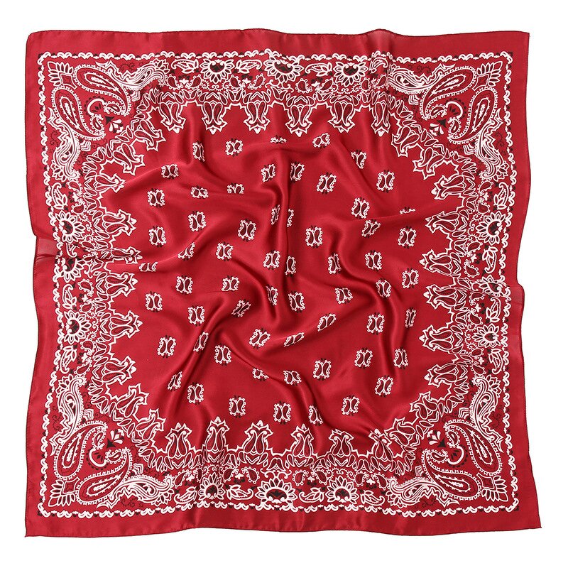 Silk Bandana Supplier - OEM Wholesale Paisley Print Beach Scarves