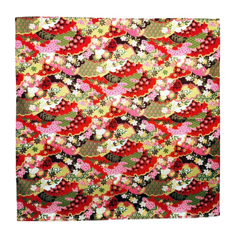 Japanese Furoshiki Manufacturer - OEM Vintage Printing Lunch Wrapping Cloth