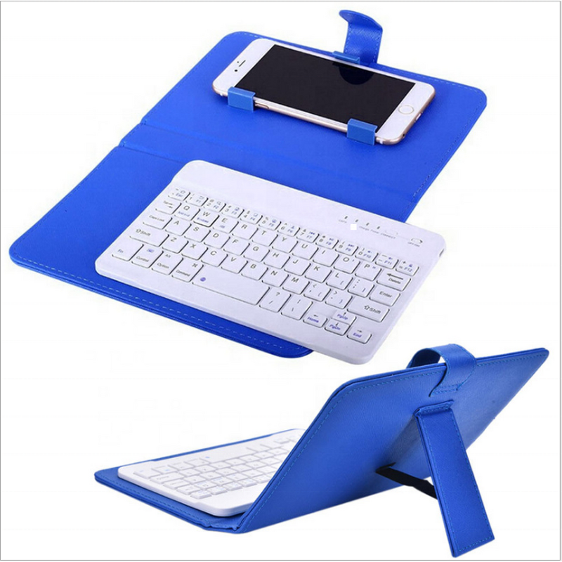 Wireless Keyboard Manufacturer - OEM PU Leather case and Bluetooth