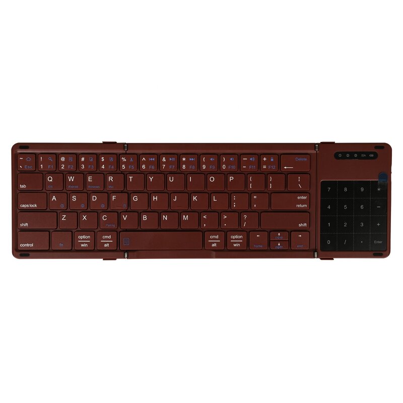 Folding Keyboard Factory - OEM Factory Price Slim 3 Fold Numeric
