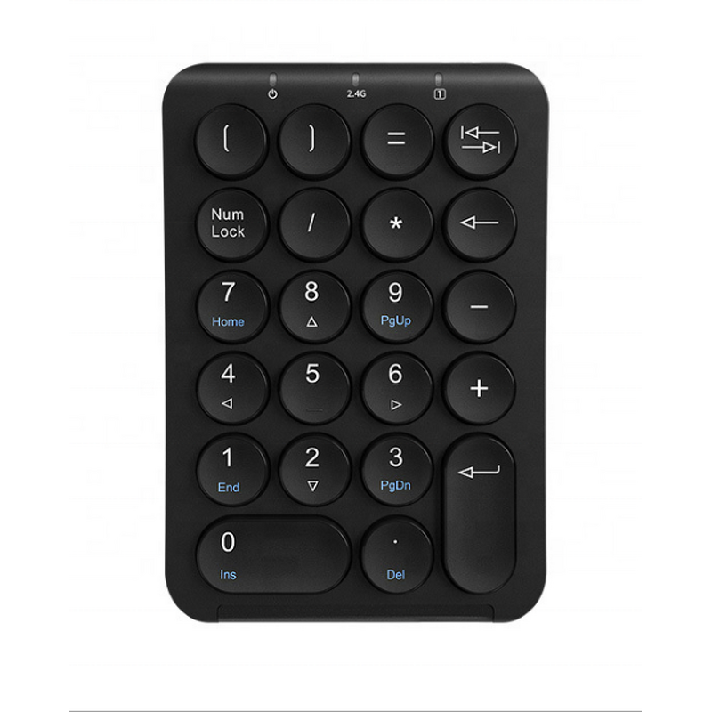 Wireless Numeric Keypad Manufacturer - OEM Portable Mini 2.4G USB Slim