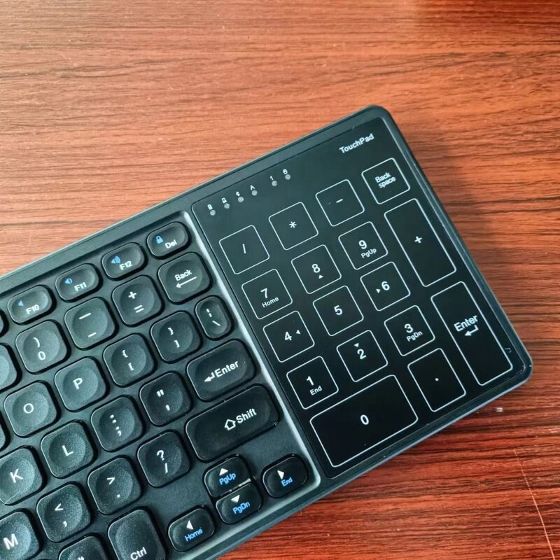 Wireless Keyboard Manufacturer - OEM 2026 New 2.4Ghz RF Trackpad Backlit