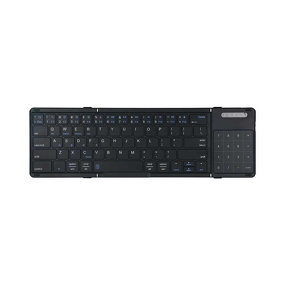 Foldable Keyboard Manufacturer - OEM Slim Wireless Touchpad PU Leather