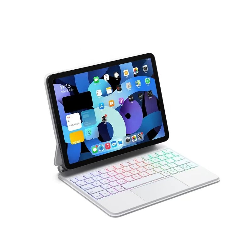 iPad Keyboard Case Factory - OEM RGB Backlit Scissor-Style Trackpad