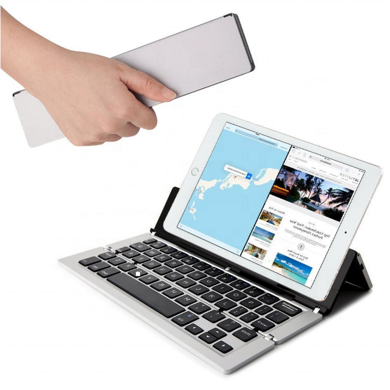 Wireless Keyboard Factory - OEM BT 3.0 Rechargeable Tri Fold Keyboard