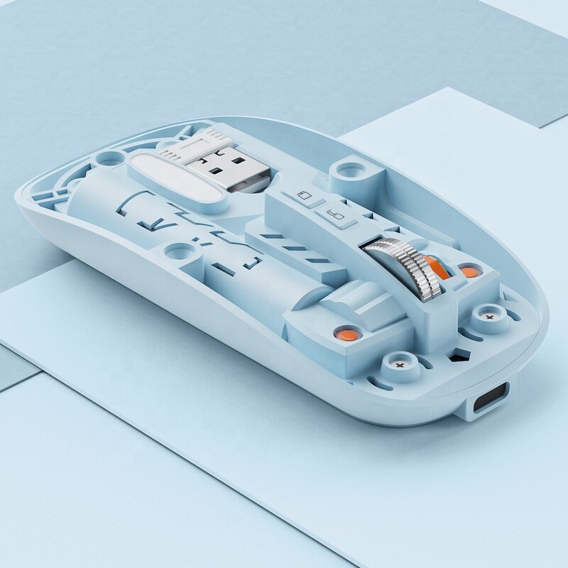 Wireless Gaming Mouse Manufacturer - OEM New Mini Transparent RGB