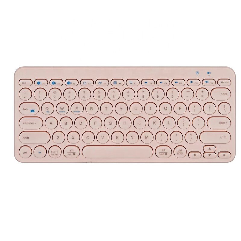 Bluetooth Keyboard Manufacturer - OEM Mini Slim Chocolate Keys Round