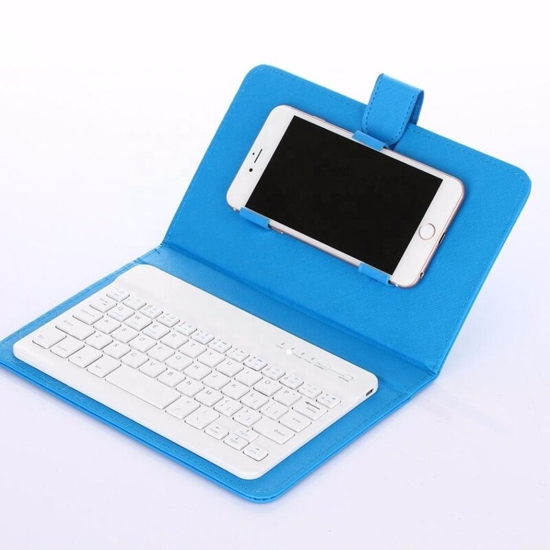 Wireless Keyboard Manufacturer - OEM PU Leather case and Bluetooth
