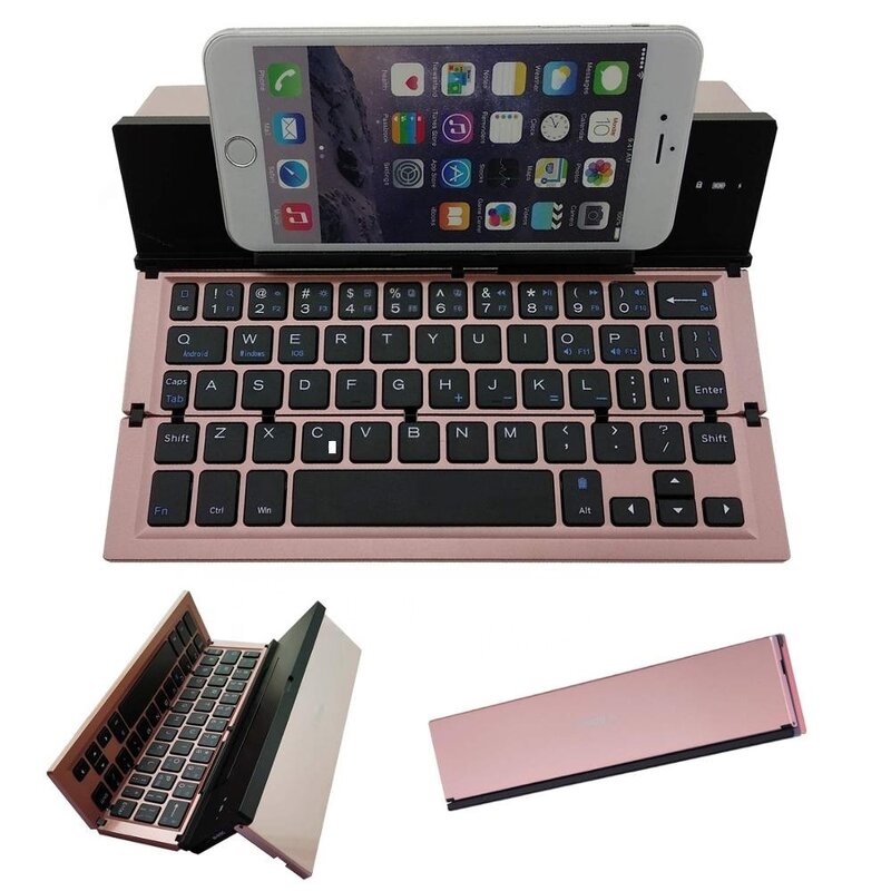 Wireless Keyboard Factory - OEM BT 3.0 Rechargeable Tri Fold Keyboard
