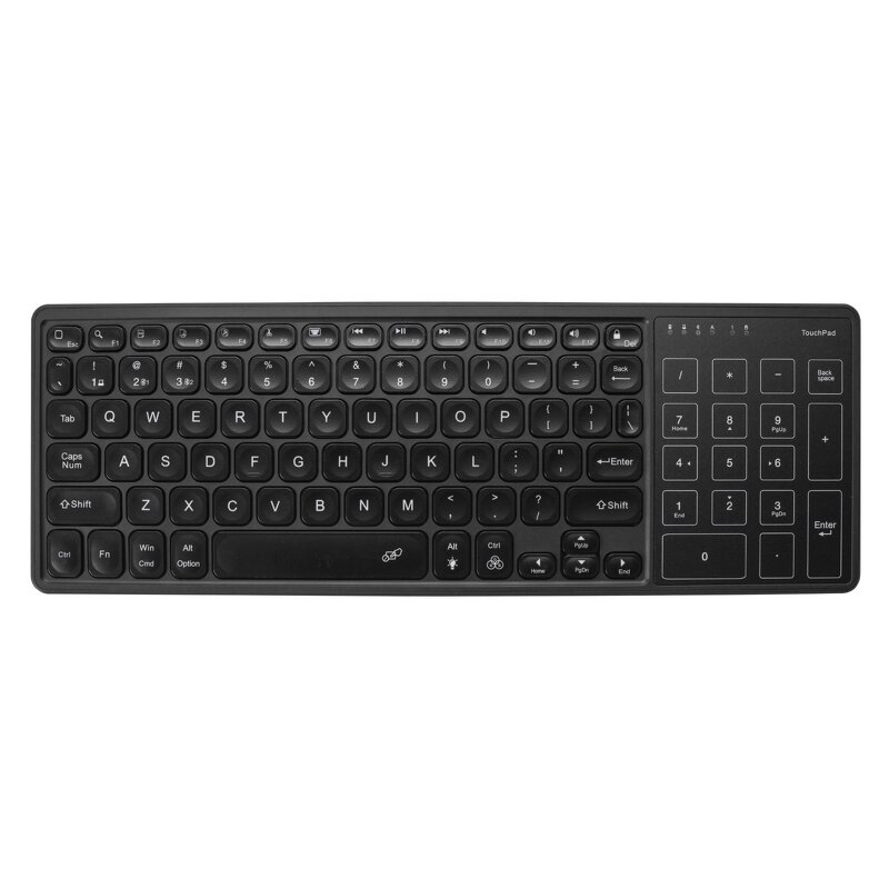 Wireless Keyboard Manufacturer - OEM Backlit Slim Rechargeable Multi-Device