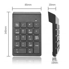 Wireless Numeric Keyboard Manufacturer - OEM Numeric Keypad USB 2.4G