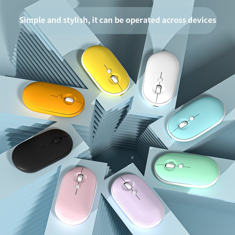 Wireless Mouse Factory - OEM 2025 Charging 2.4Ghz Bluetooth Colorful