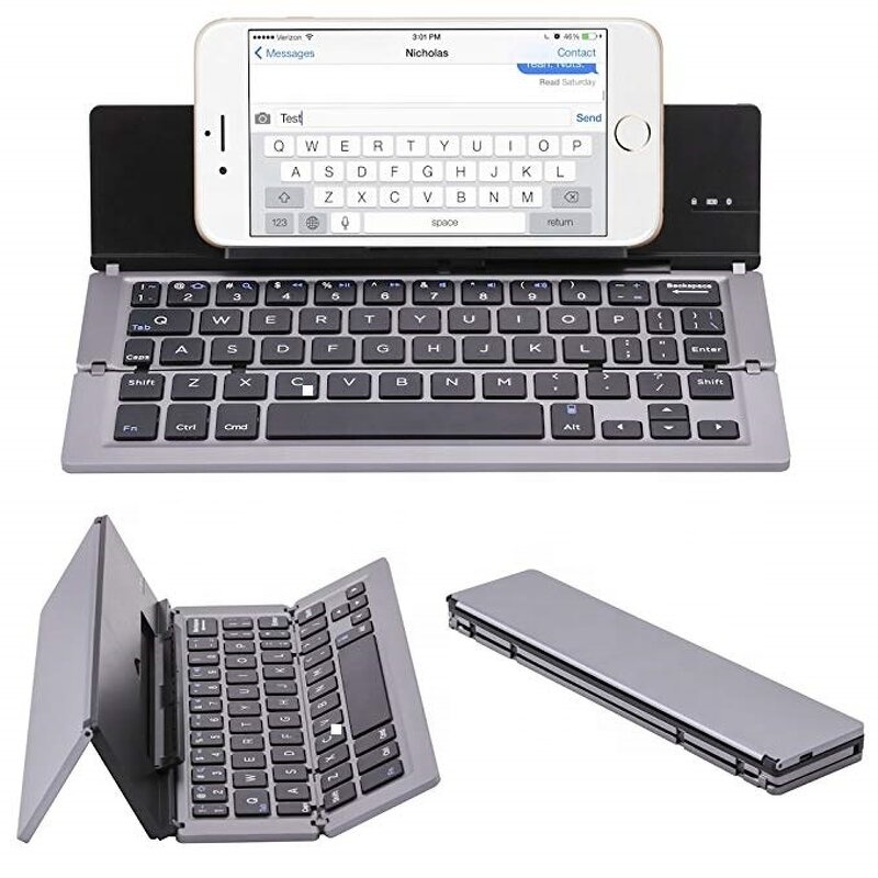 Foldable Keyboard Factory - OEM Portable Mini Trifold for Macbook iPad