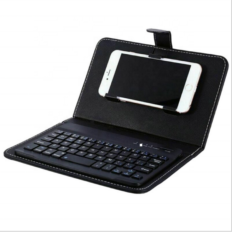 Bluetooth Keyboard Factory - OEM Portable Mini Detachable Leather Case