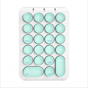Wireless Numeric Keypad Manufacturer - OEM Mini Portable 18-Keys 2.4G
