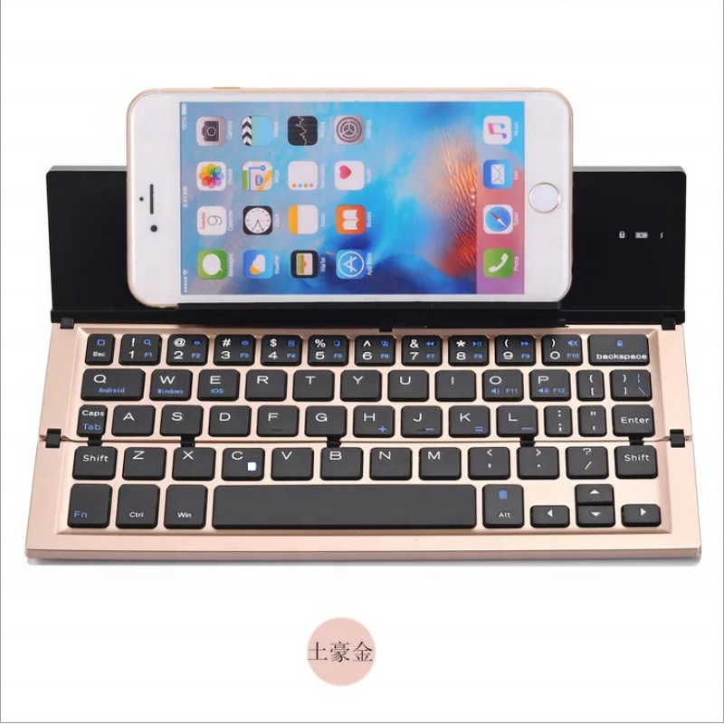 Folding Keyboard Manufacturer - OEM Mini Foldable Wireless with Kickstand