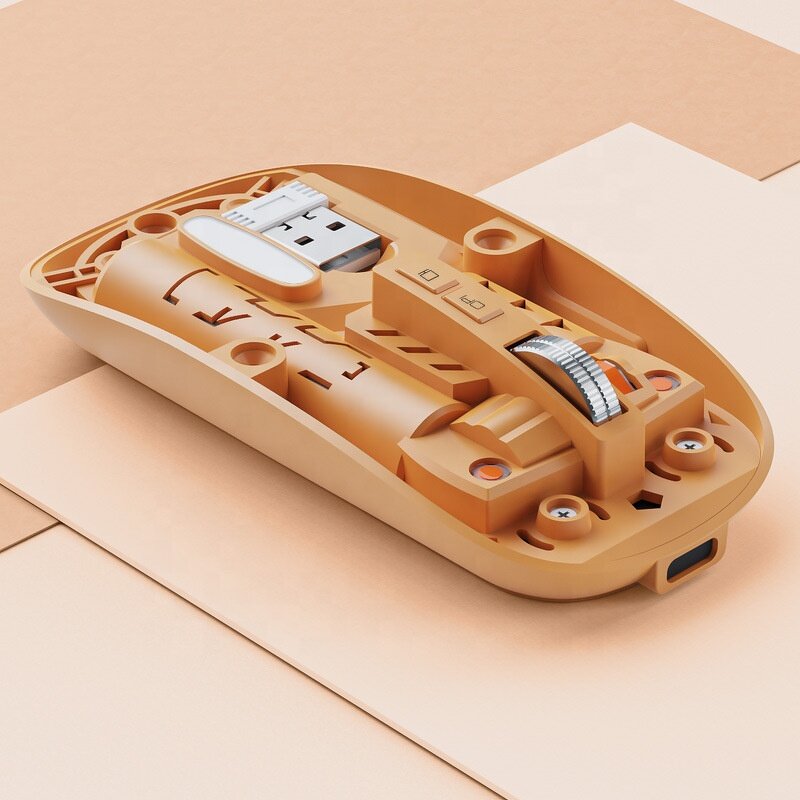 Wireless Gaming Mouse Manufacturer - OEM New Mini Transparent RGB