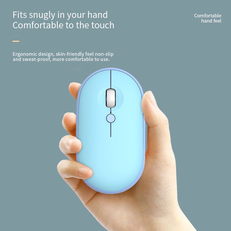 Wireless Mouse Factory - OEM 2025 Charging 2.4Ghz Bluetooth Colorful