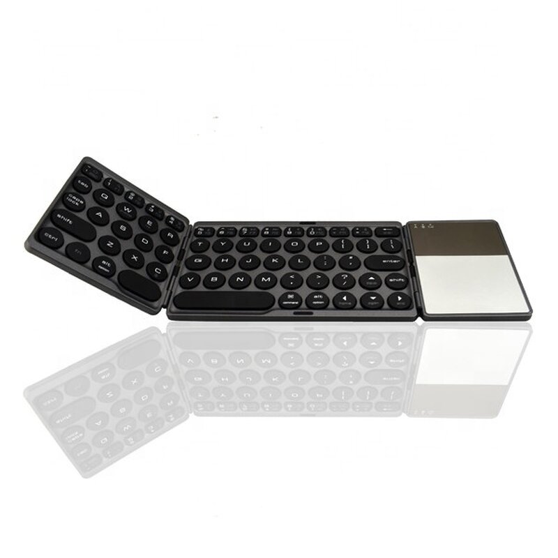 Folding Keyboard Factory - OEM Hot Selling Slim Tri-fold Mini Wireless