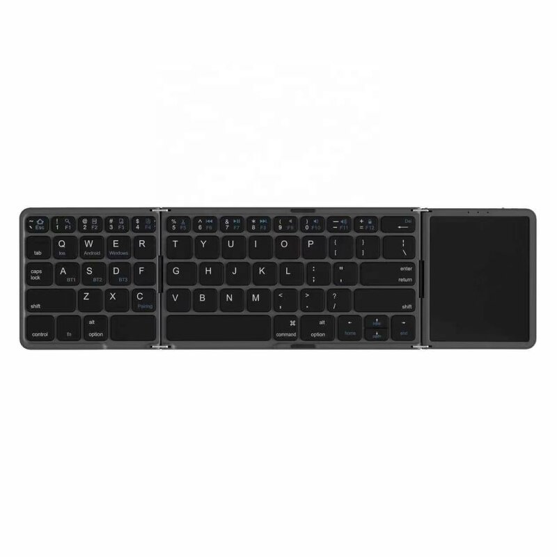 Foldable Keyboard Factory - OEM Rechargeable Touchpad BT for IOS