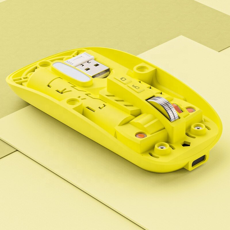 Wireless Gaming Mouse Manufacturer - OEM New Mini Transparent RGB