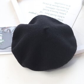 Kids Beret Factory - OEM 2026 New French Wool Plain Style Spring