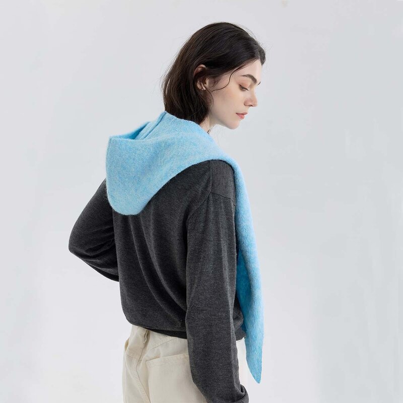 Knitted Scarf Factory - OEM New Versatile Men's Women's Polyester Custom