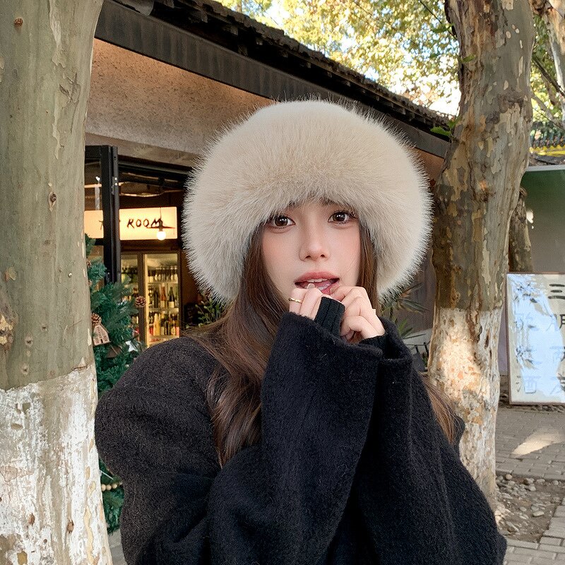 Fisherman Hat Manufacturer - OEM Autumn Winter Warm Mongolia Imitation Fur