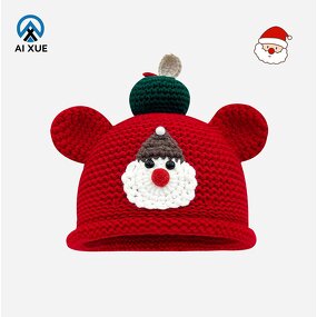 Crochet Hat Factory - OEM Hand Knitting Rolled Brim Animal Lover Gift