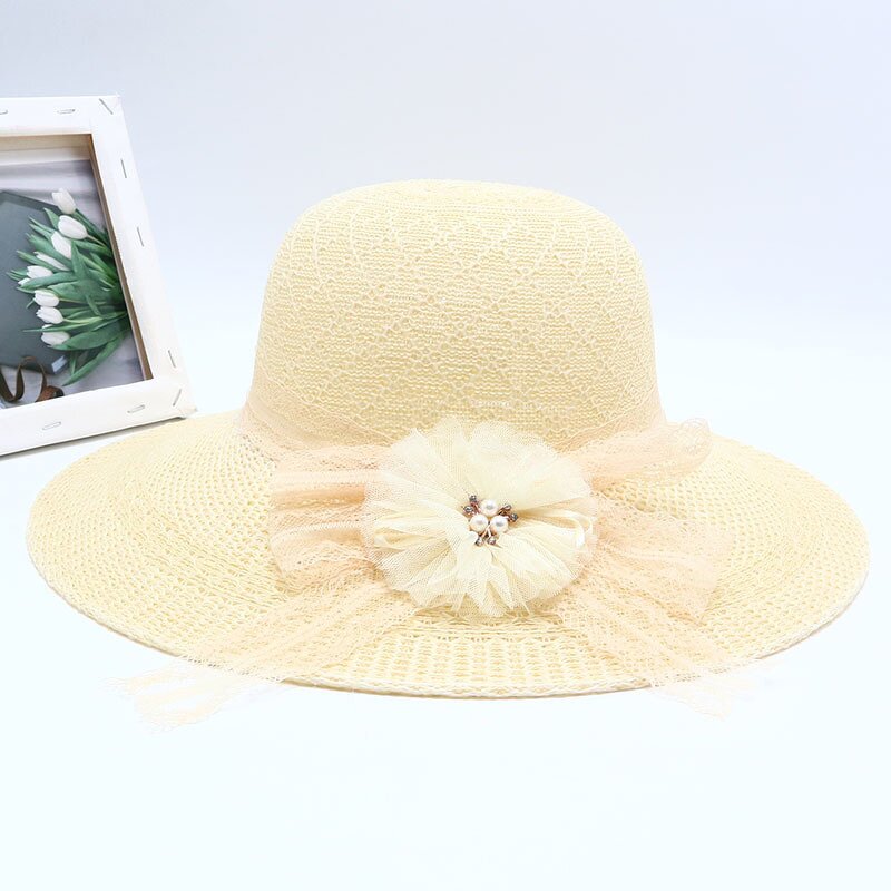 Lace Hat Manufacturer - OEM Wholesale Fashionable Women's Flower-patterned