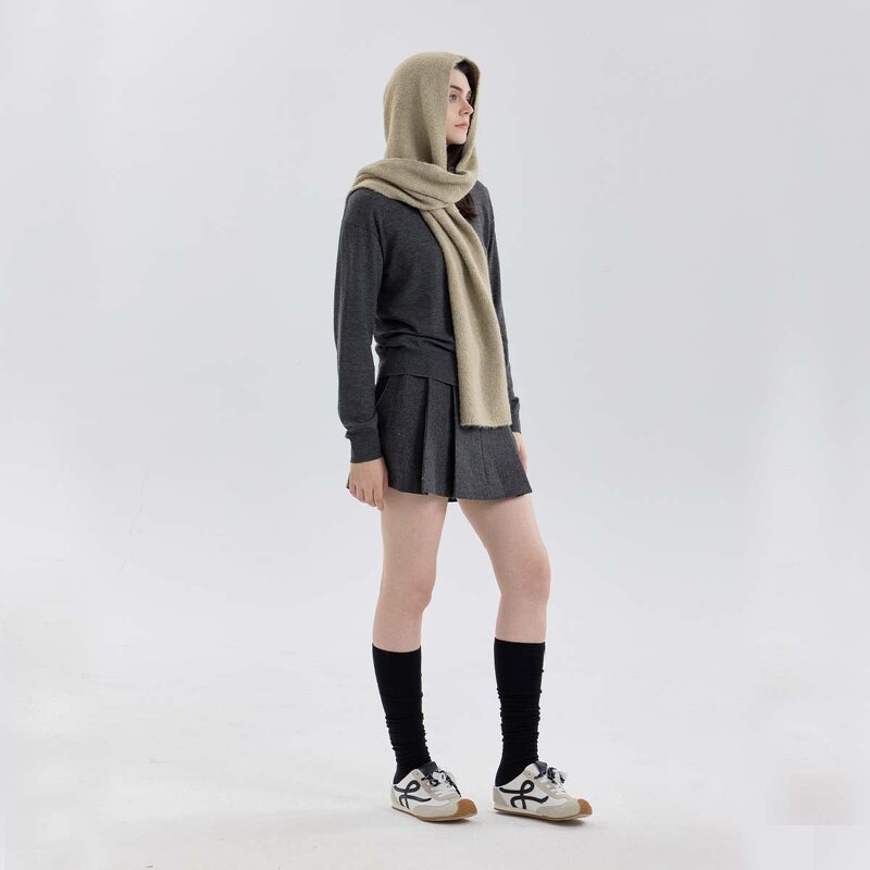 Knitted Scarf Factory - OEM New Versatile Men's Women's Polyester Custom