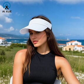 Quick-Drying Visor Hat Manufacturer - OEM Women's Men's UV Protection Sunscreen