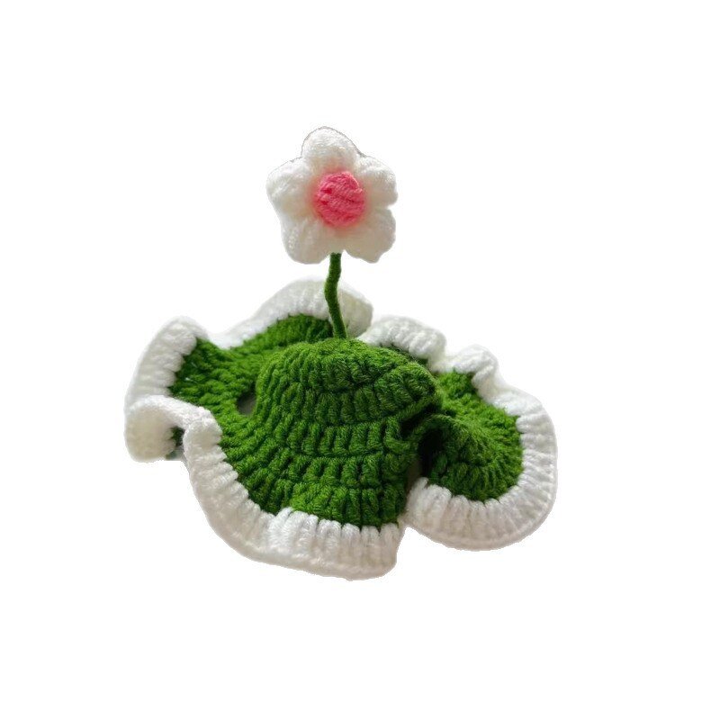 Cat Hat Supplier - OEM Cute Flower Handmade Funny Pet Headwear