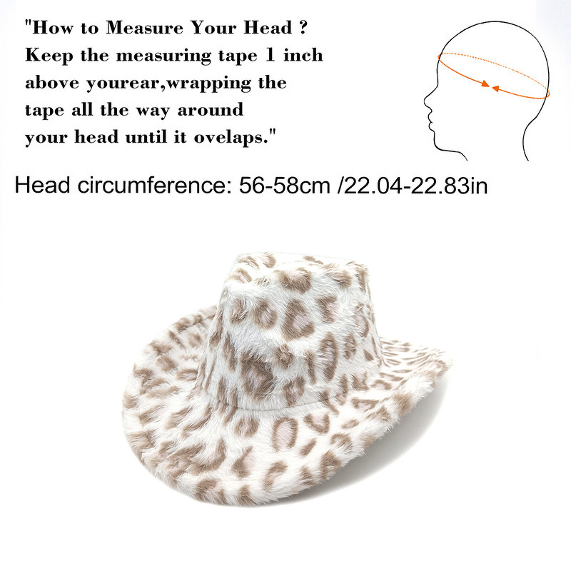 Wool Felt Hat Manufacturer - OEM Winter High Quality Leopard Print Double