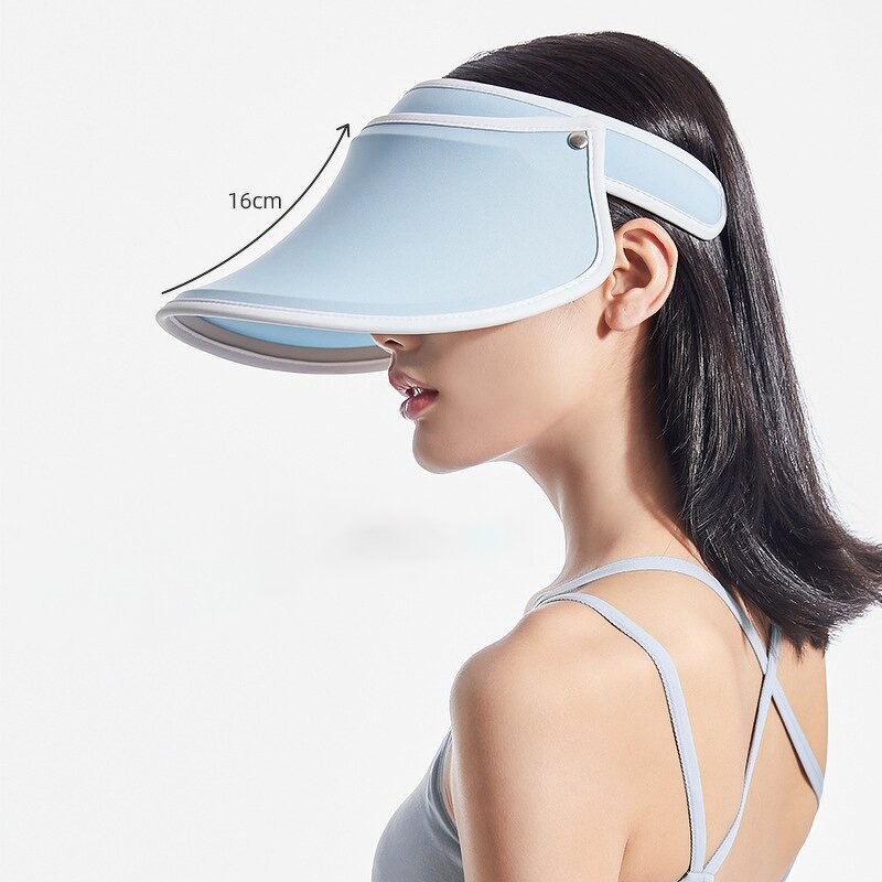 UV Protection Hat Manufacturer - OEM Women's Fashion Wide Brim PVC Polyester