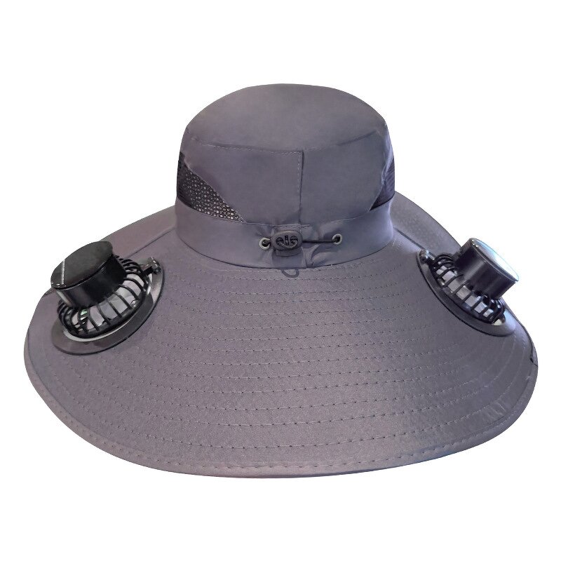 Solar Fan Hat Manufacturer - OEM Latest Hot Sale Men's Wide Brim Power USB