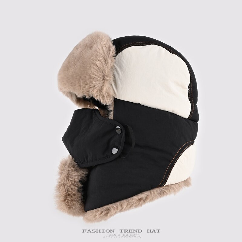 Lei Feng Hat Supplier - OEM Men's Velvet Thick Warm Ear Protection